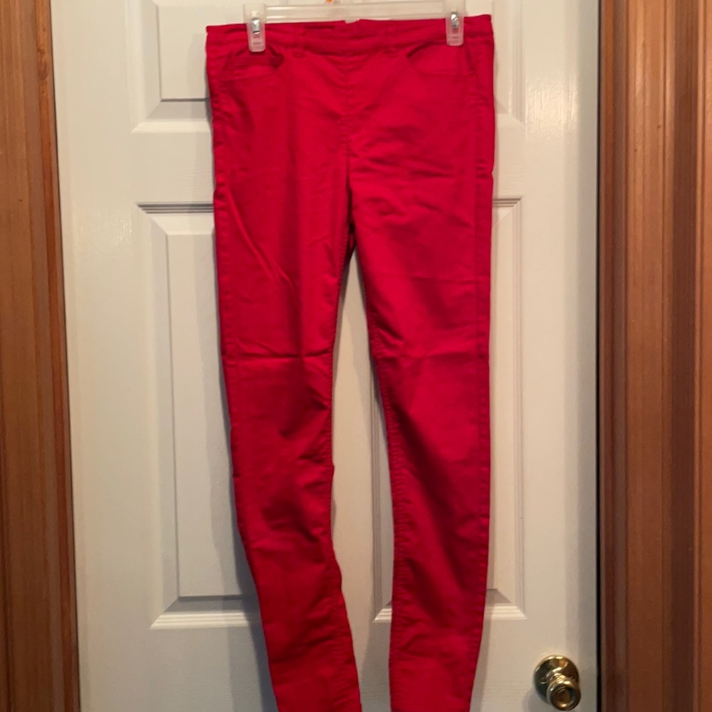 Divided / H&M  red dress pants, size 8